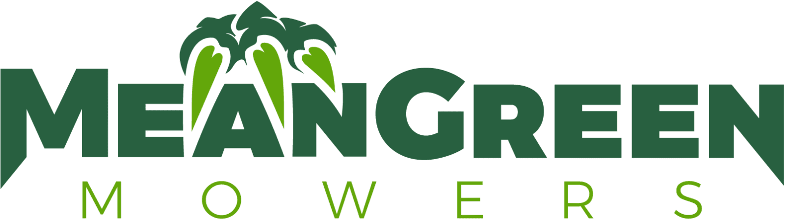 MEAN GREEN MOWERS logo