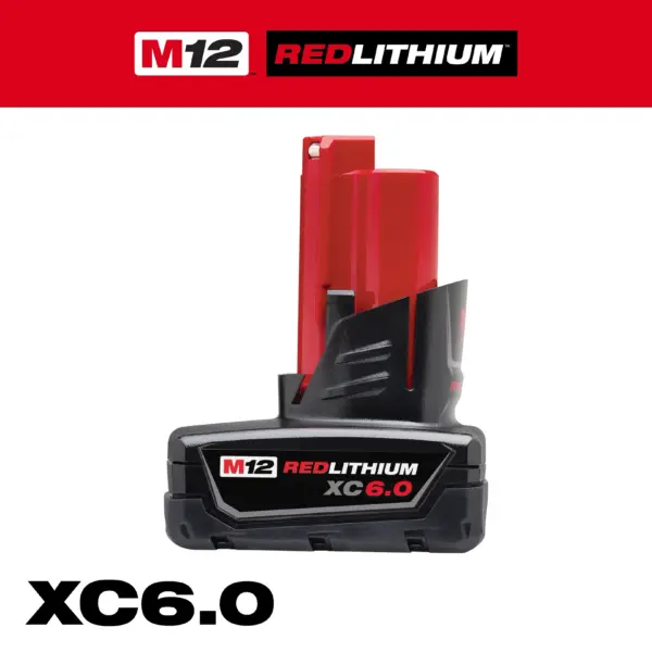 M12™ REDLITHIUM™ XC6.0 Battery