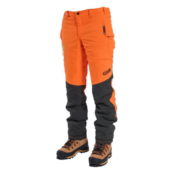 Clogger Zero Gen2 Light and Cool Men's UL Chainsaw Pants - Hi Vis Orange