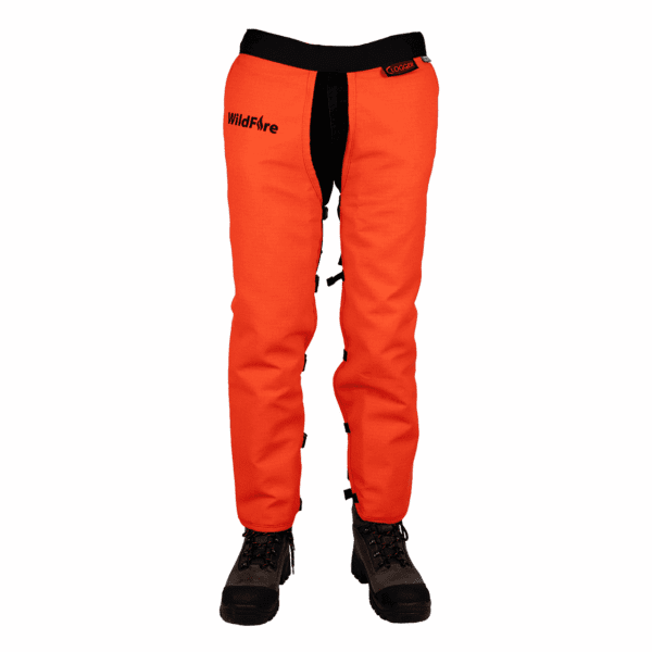 Clogger Wildfire Chainsaw Chaps Apron Style USFS Approved NFPA 1977 for Wildland Firefighters