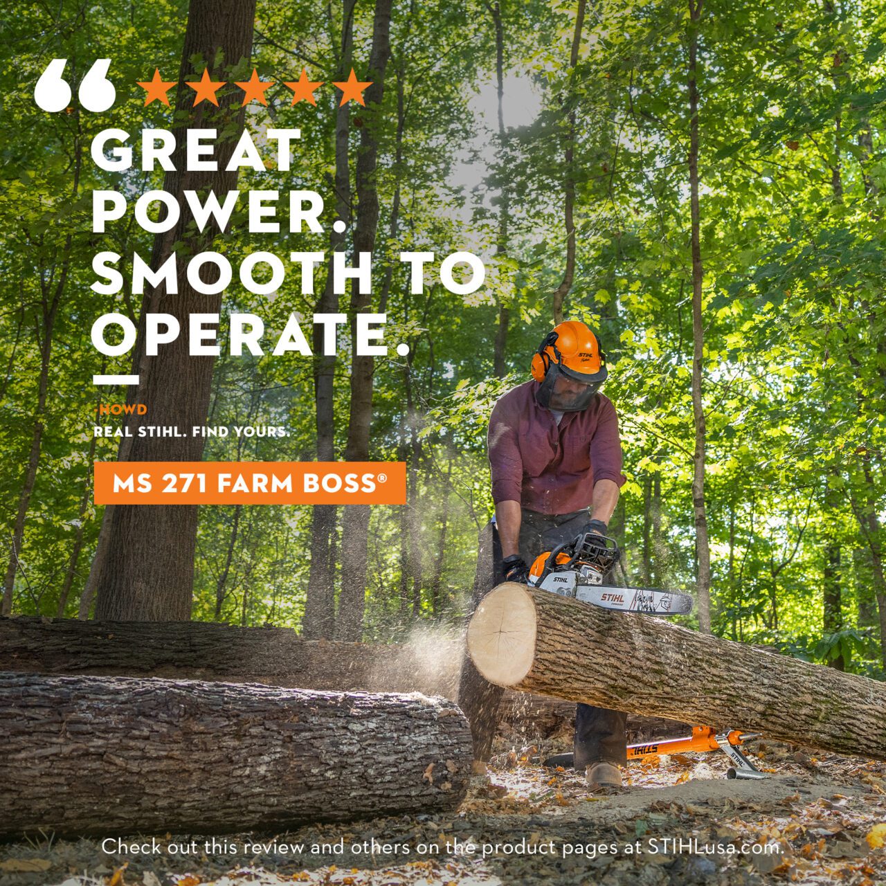 MS 271 FARM BOSS® Chainsaw - Image 8