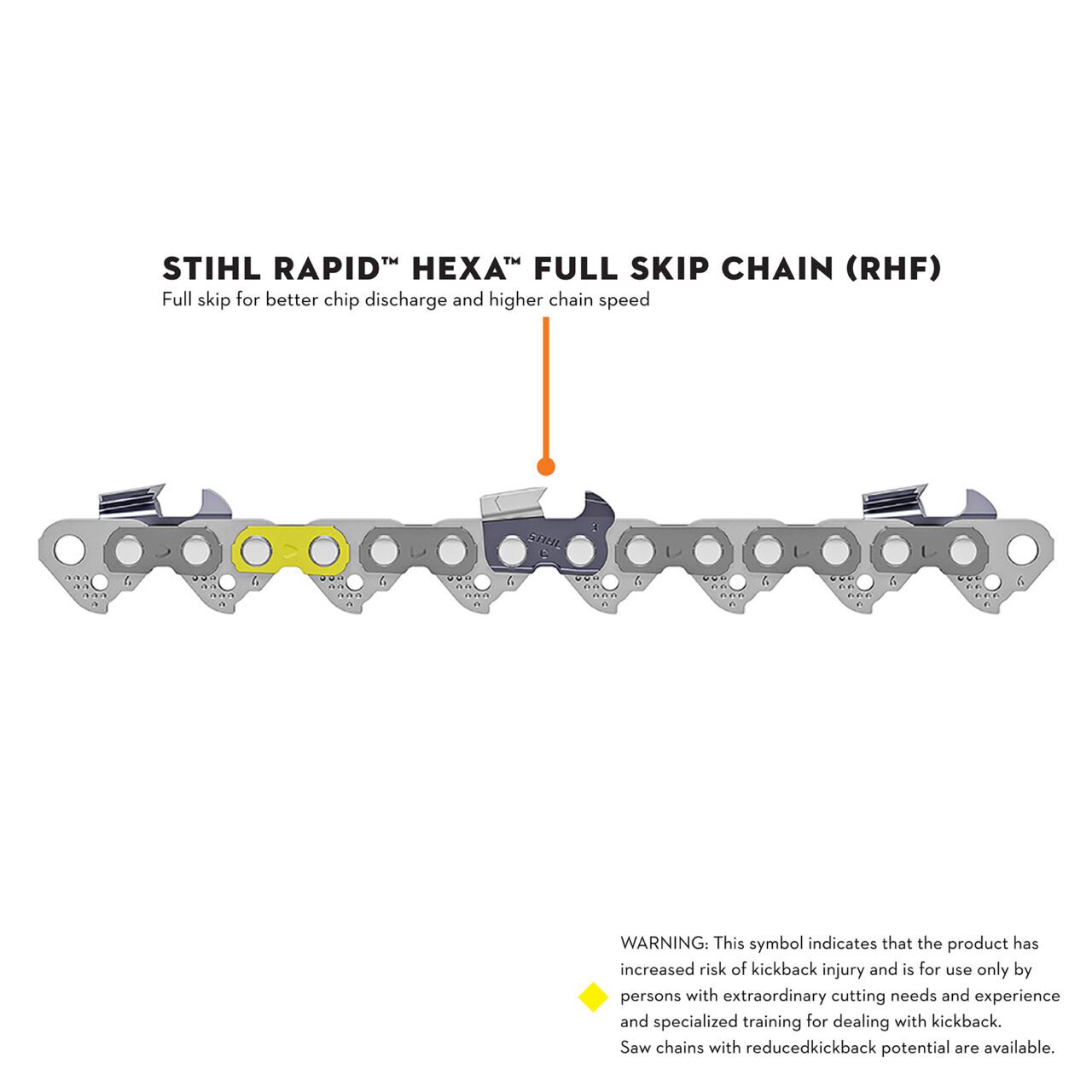 STIHL RAPID™ HEXA™ Chain (RH, RH3, and RHF) - Image 5