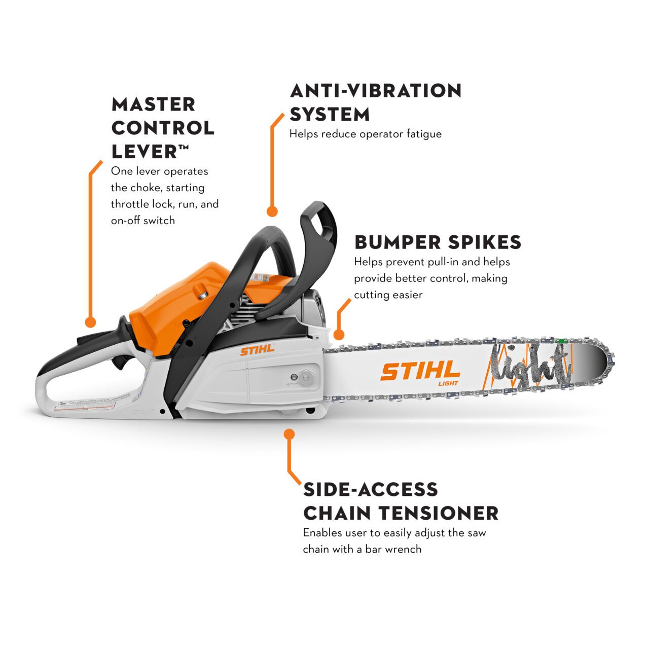 MS 162 Chainsaw - Image 2