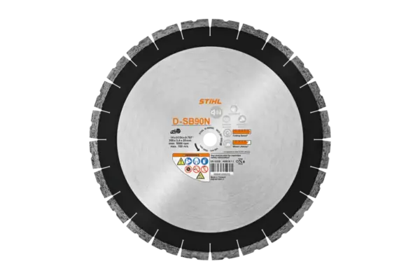 D-SB90N 12" Diamond Cutting Wheel, Concrete/Hardstone