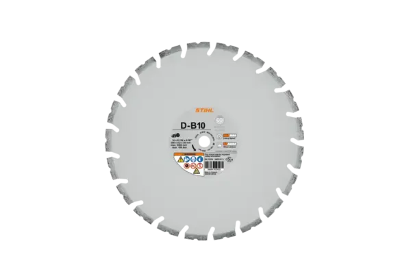 D-B10 9" Diamond Cutting Wheel, Concrete