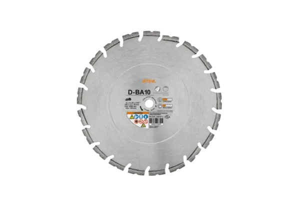 D-BA10 14" Diamond Cutting Wheel, Concrete/Asphalt
