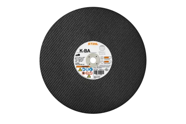 K-BA 12" Abrasive Cutting Wheel, Concrete/Brick