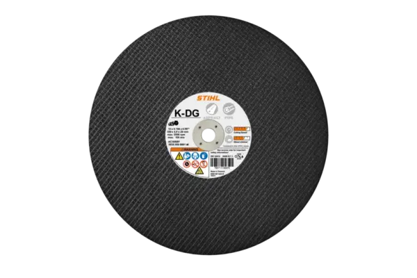 K-DG 14" Abrasive Cutting Wheel, Pipeline Construction
