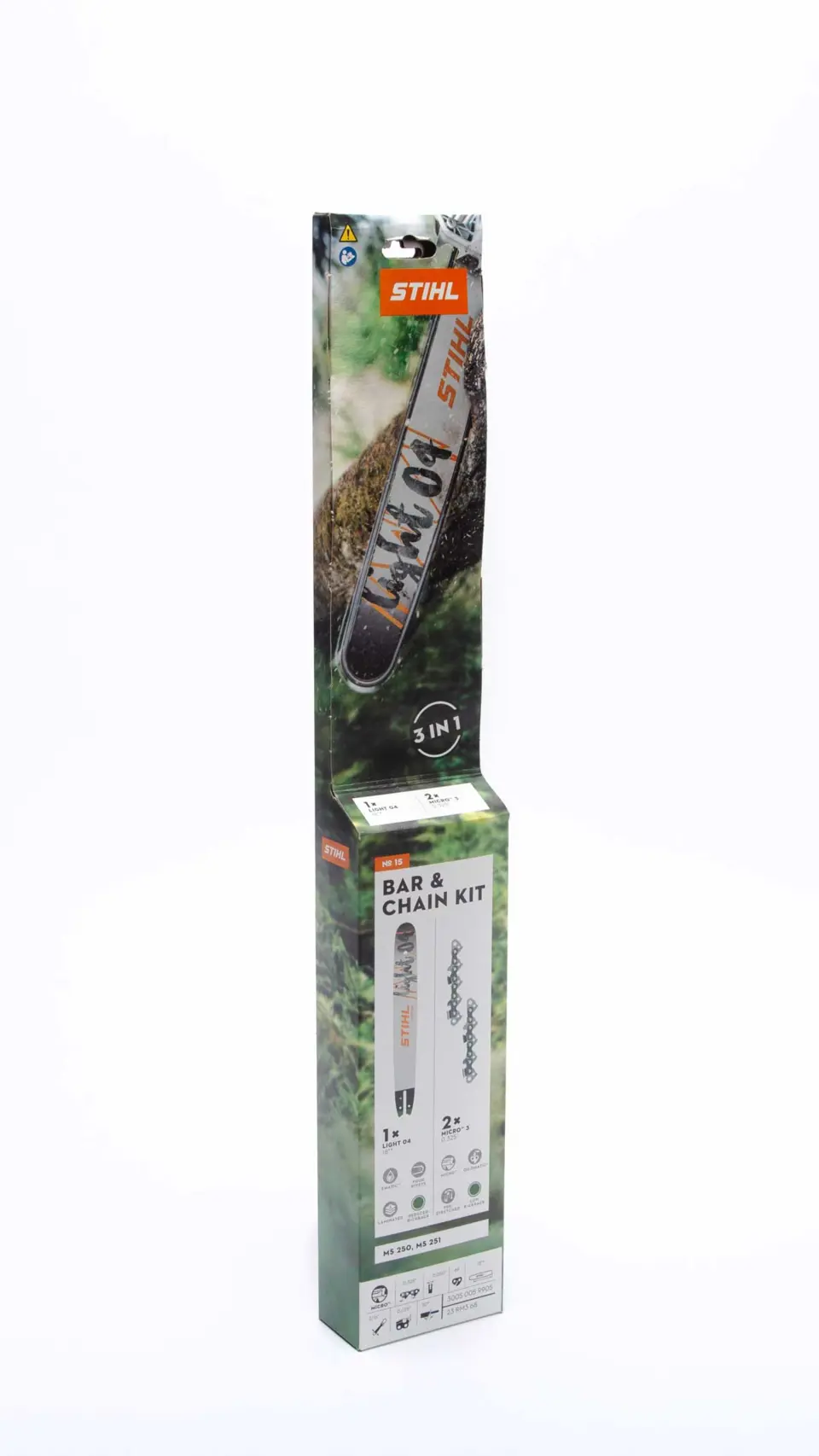 2+1 Cut Kit 15 - 18” Guide Bar & Saw Chains