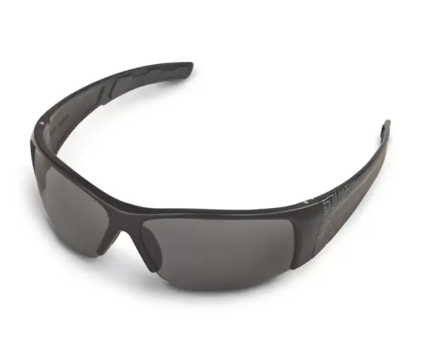 Black Wrap Glasses