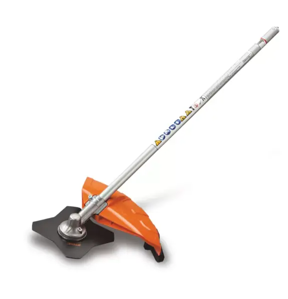 FS-KM Brushcutter with Four-Tooth Grass Blade